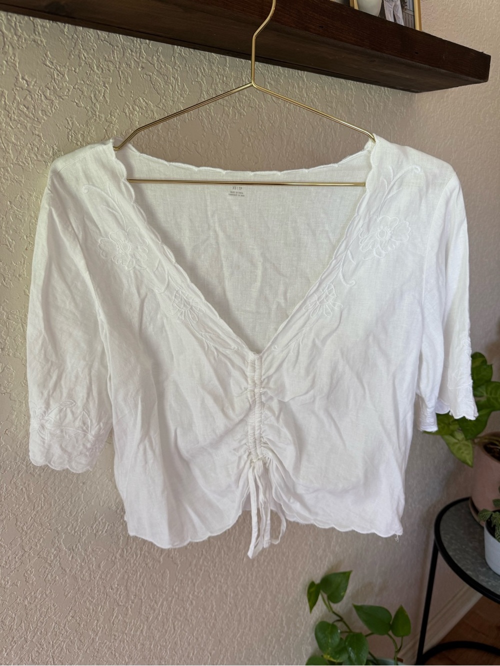 Aerie Cinch Front Top